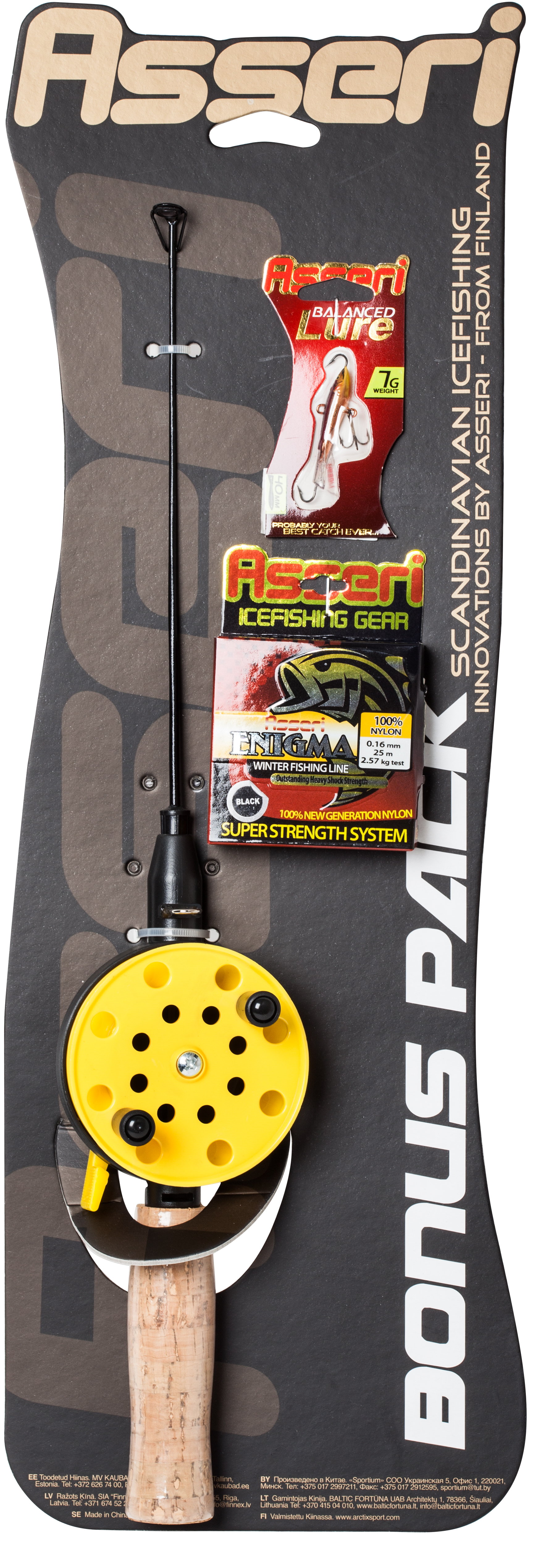 ASSERI ICE ROD SET WITH BALANCE LURE