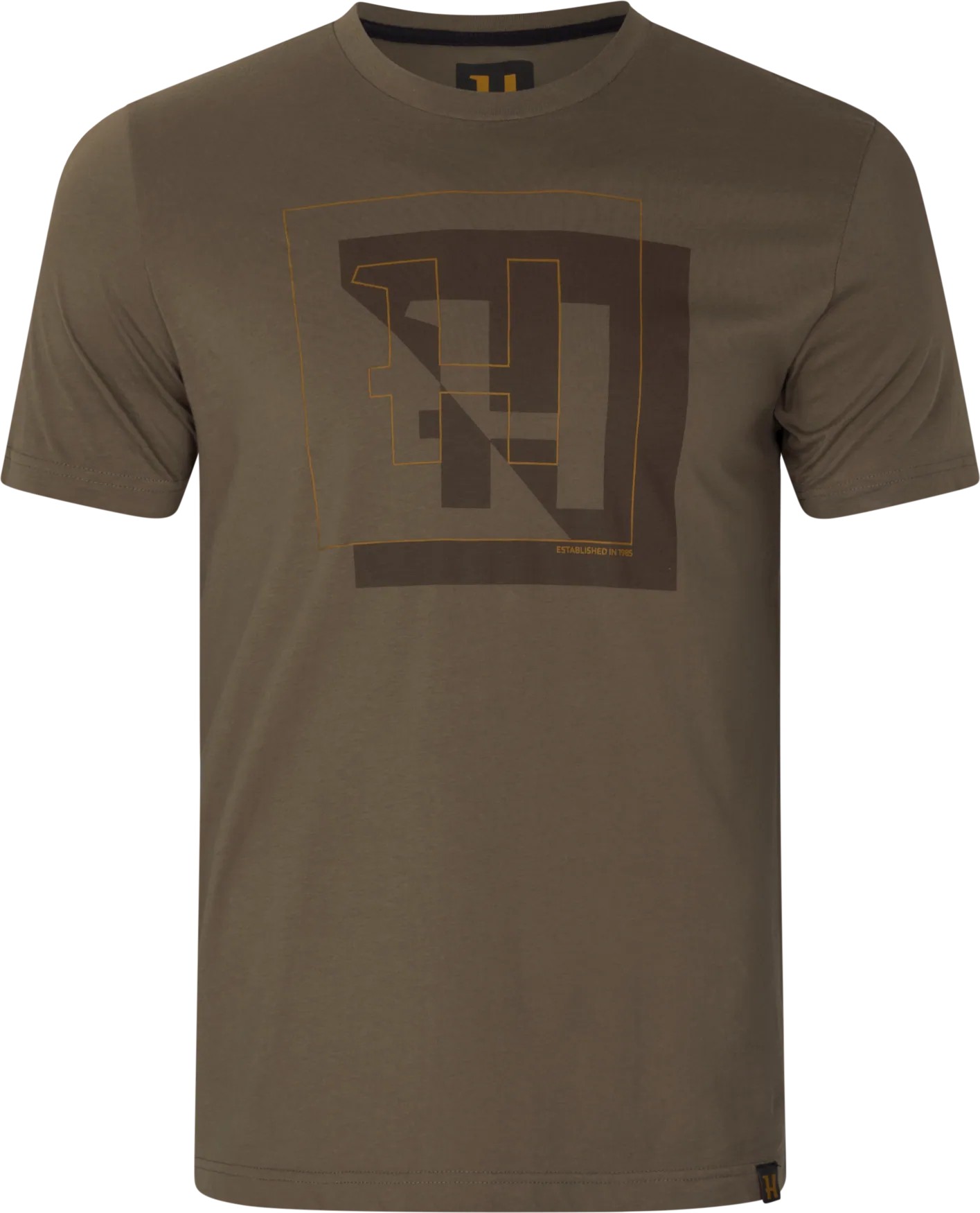ФУТБОЛКА HÄRKILA H-LOGO MAJOR BROWN