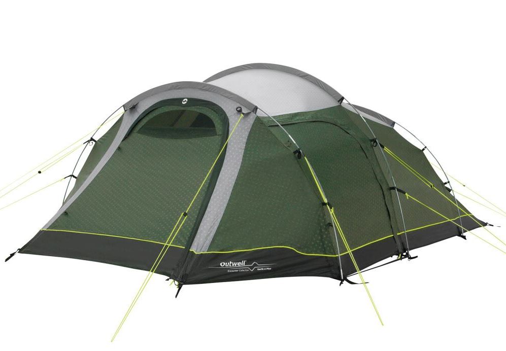 ПАЛАТКА OUTWELL EARTH 4 PLUS GREEN