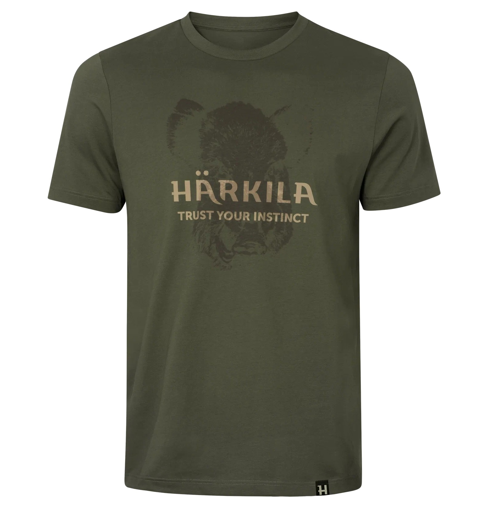 ФУТБОЛКА HÄRKILA WILDBOAR LOGO FOREST NIGHT