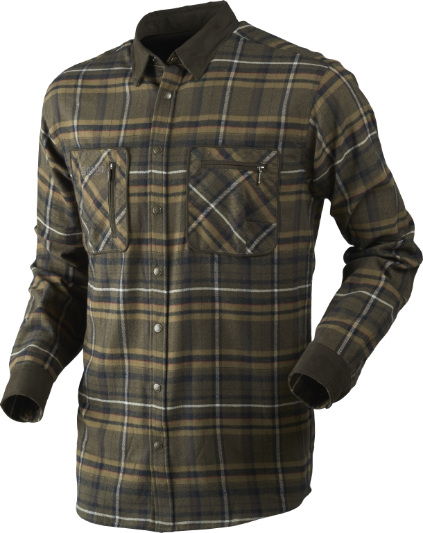 РУБАШКА HÄRKILA PAJALA WILLOW GREEN CHECK