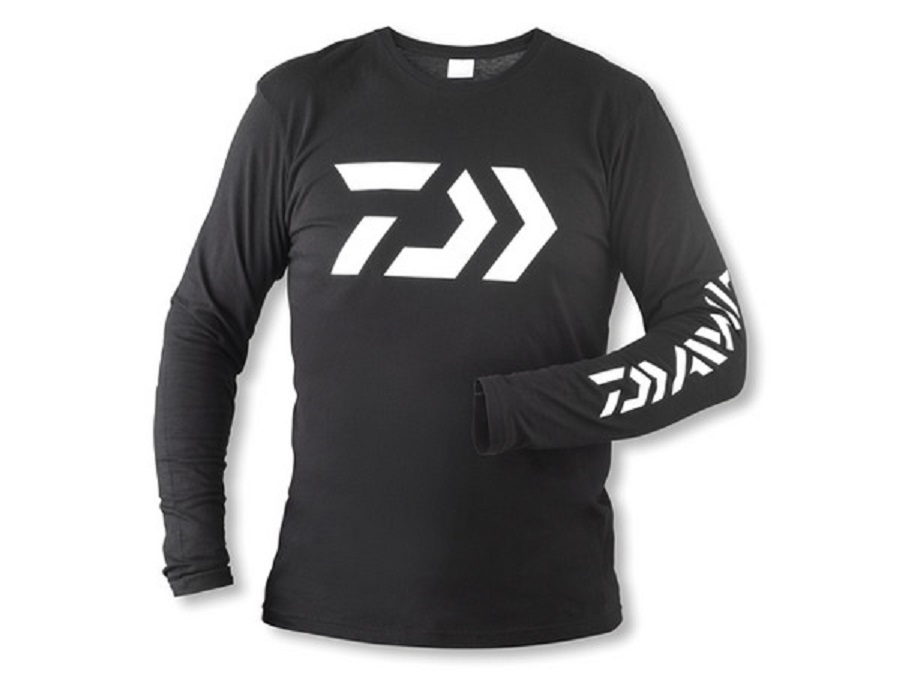 DAIWA D-VEC LONG SLEEVE SHIRT BLACK