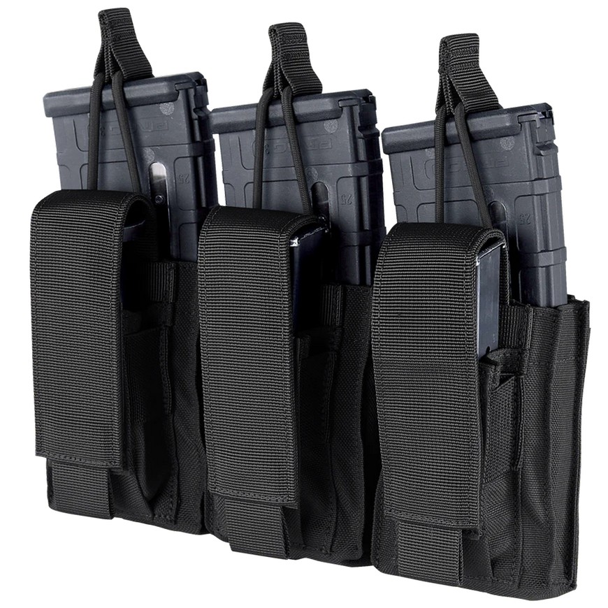 КАРМАН ДЛЯ МАГАЗИНА CONDOR TRIPLE KANGAROO MAG POUCH GEN II BLACK