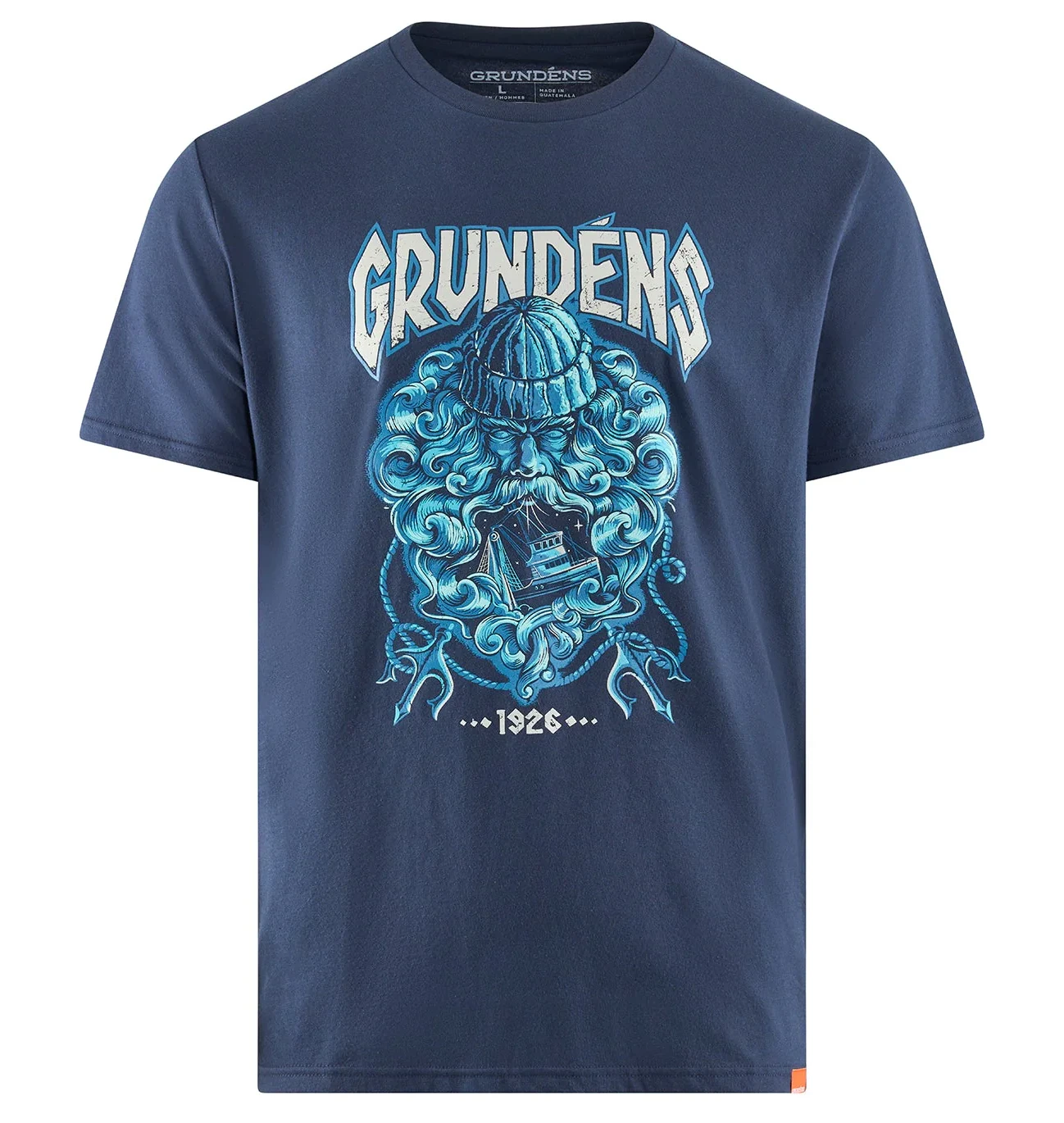ФУТБОЛКА GRUNDENS NJORD SS DARK NAVY