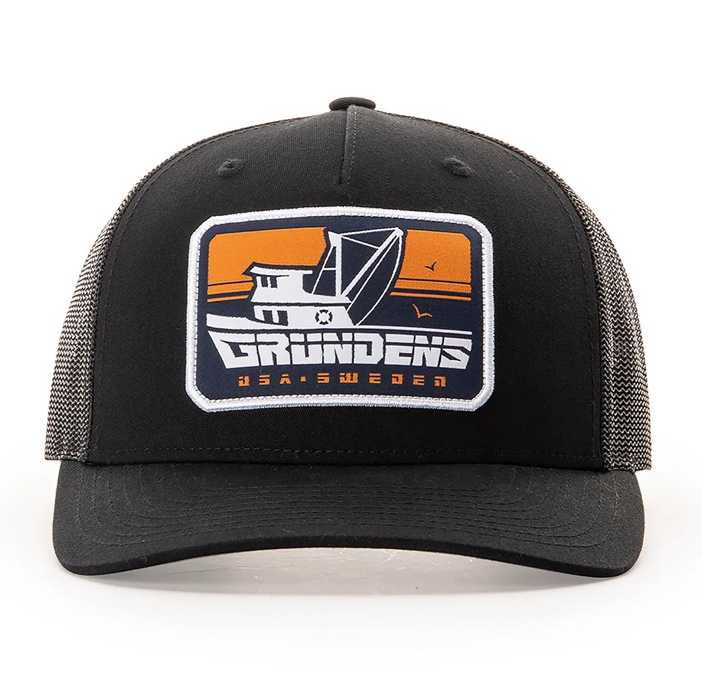 БЕЙСБОЛКА GRUNDENS COMMERCIAL BOAT TRUCKER BLACK