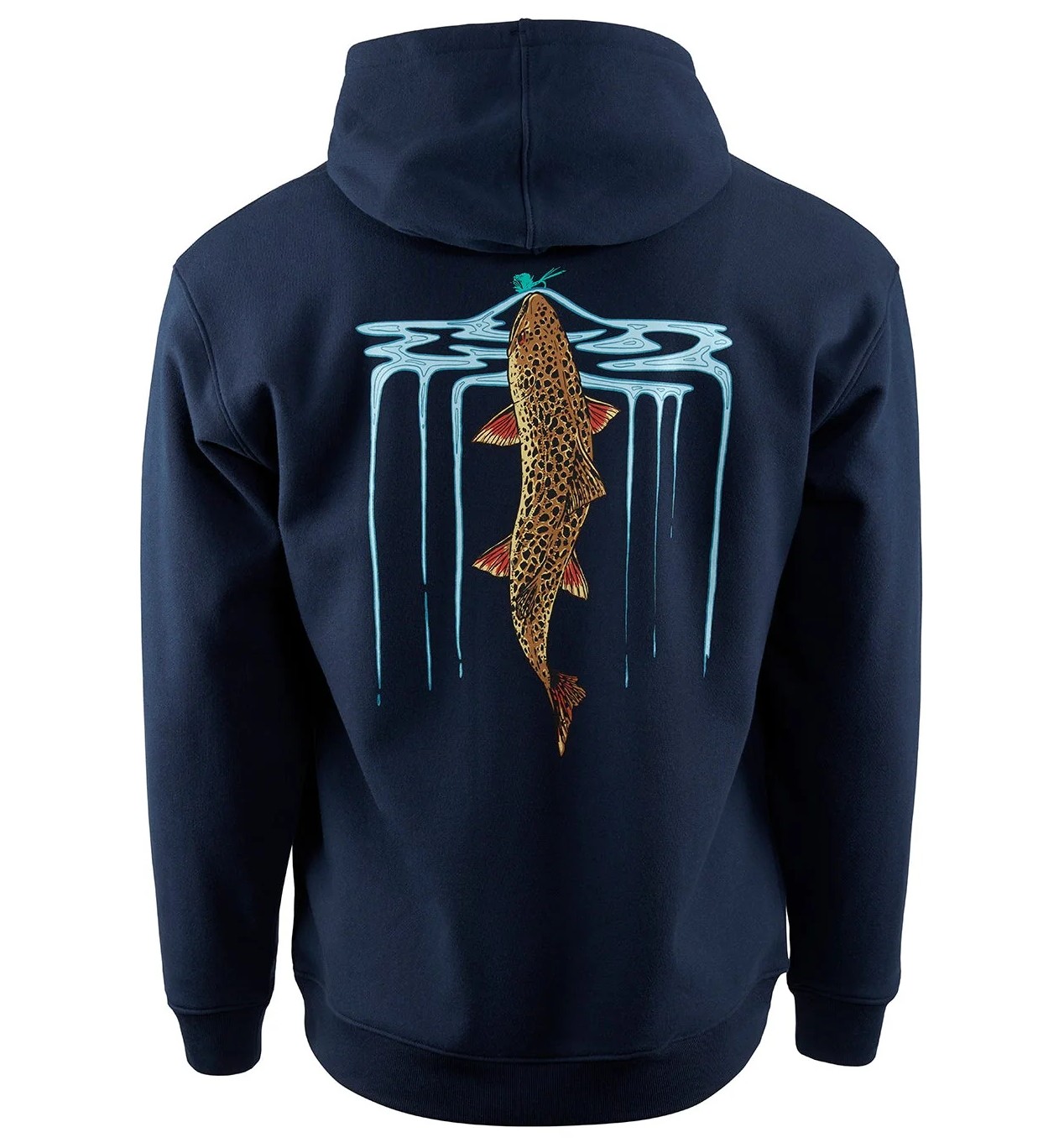 ХУДИ GRUNDENS RISER HOODIE DARK NAVY