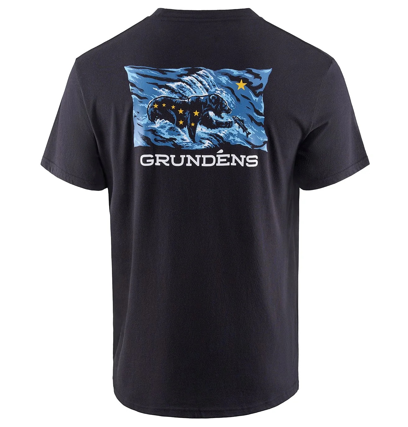 ФУТБОЛКА GRUNDENS URSA MAJOR SS BLACK