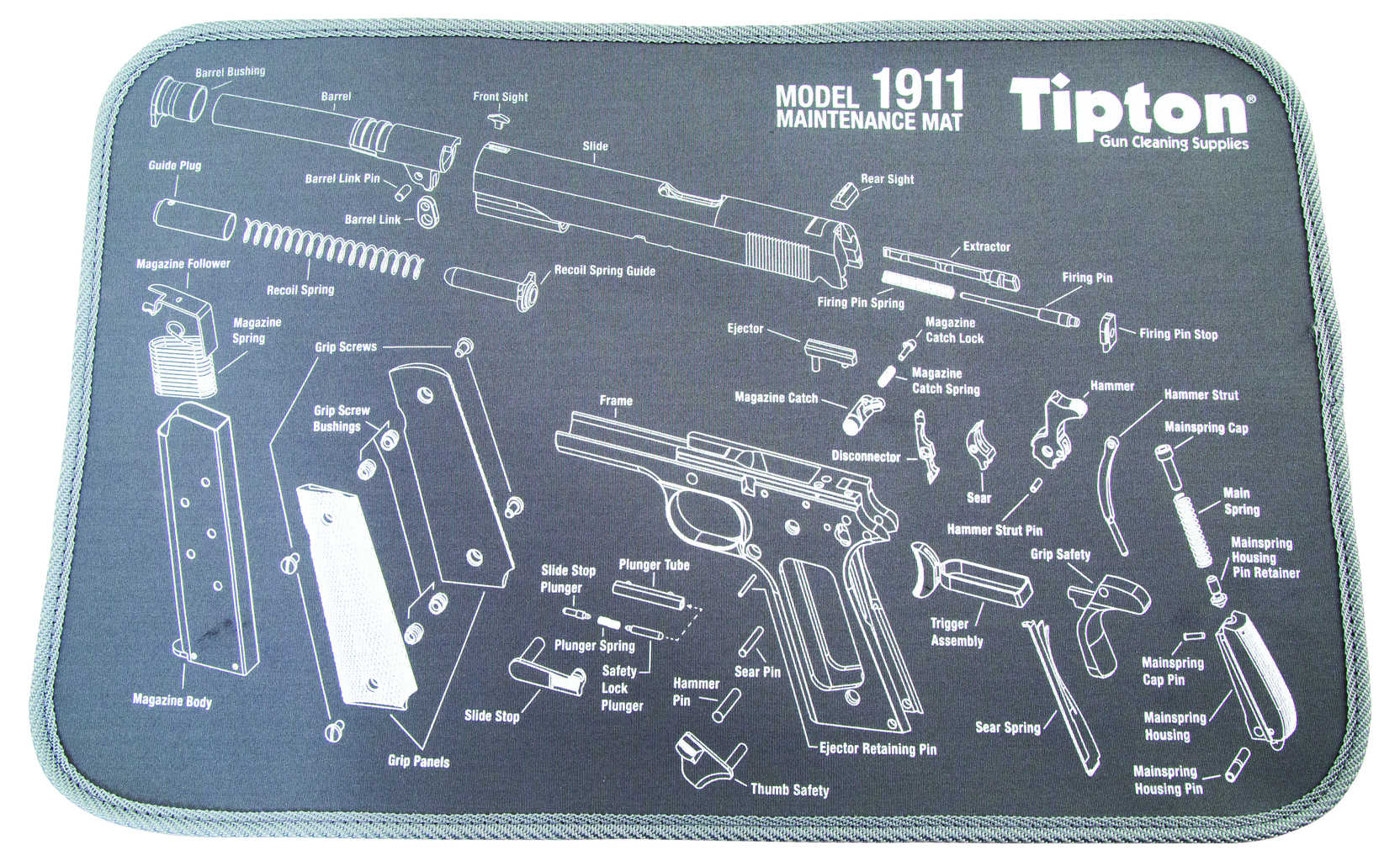 TIPTON 1911 FIREARM MAINTENANCE MAT