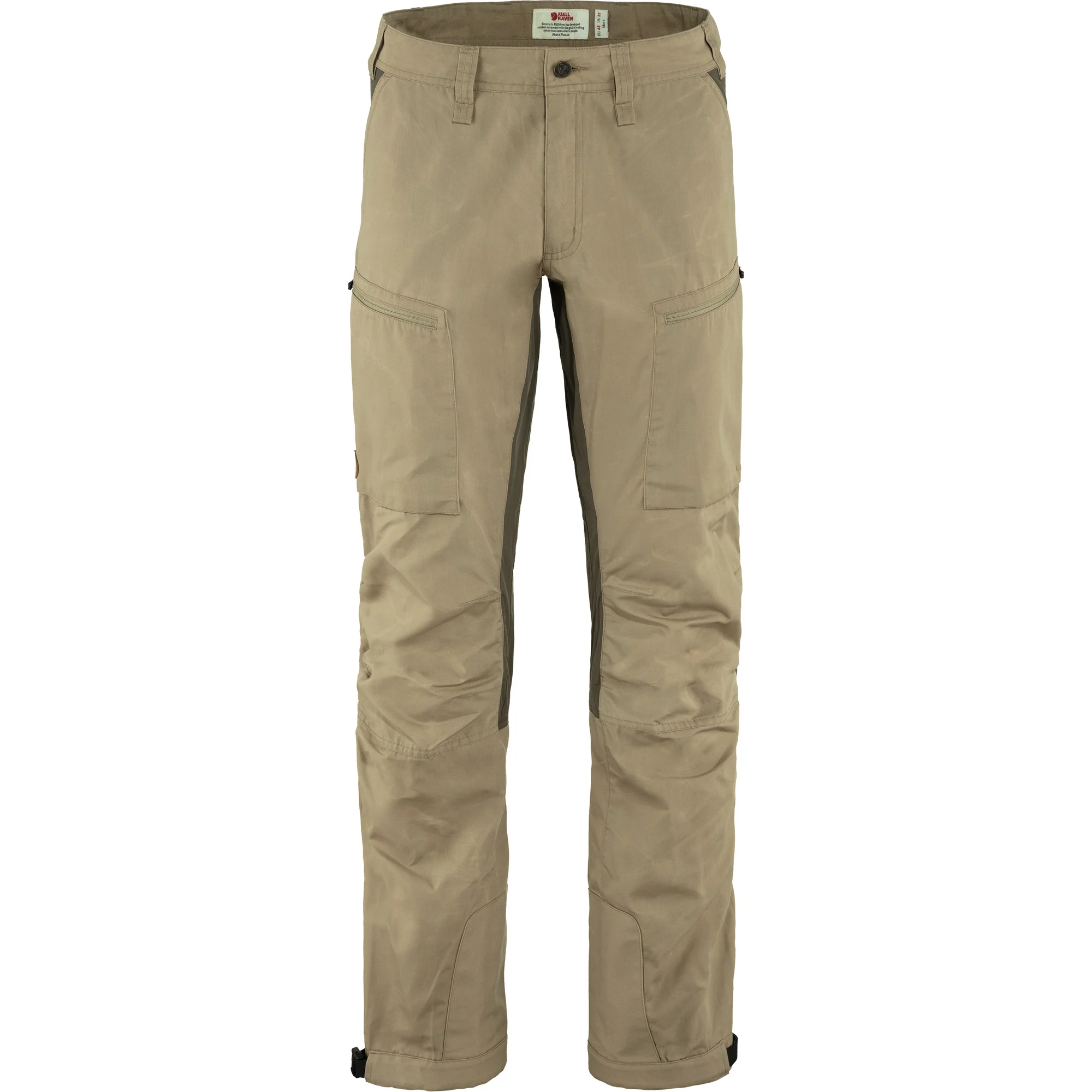 БРЮКИ FJÄLLRÄVEN ABISKO LITE TREKKING REGULAR SAND