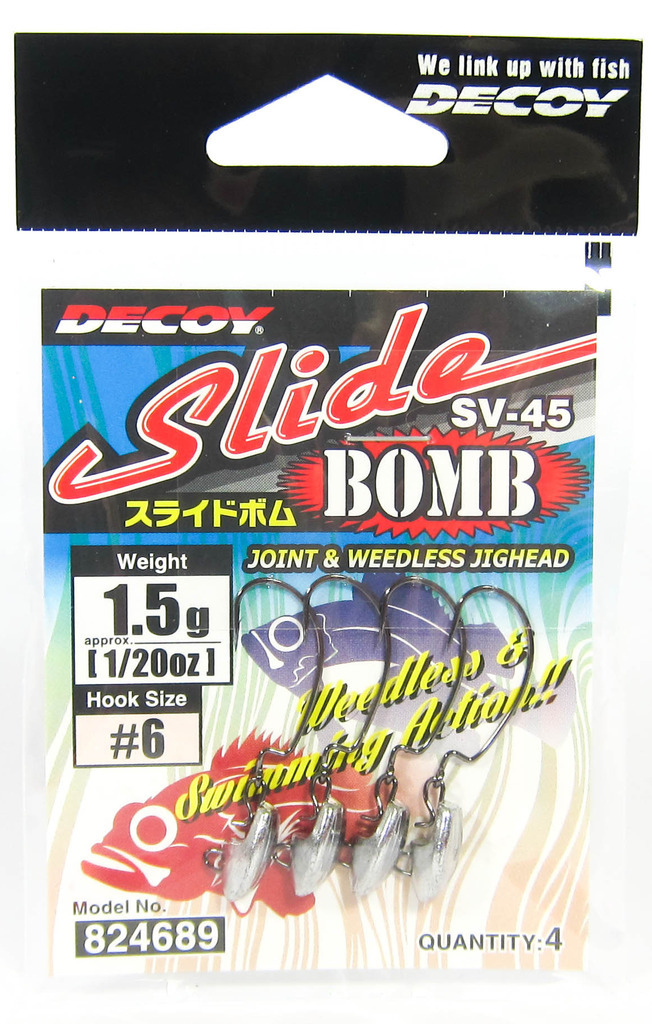DECOY SV-45 SLIDE BOMB JIG HEAD