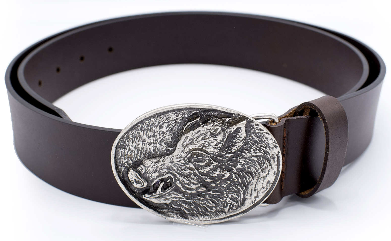 РЕМЕНЬ AKAH LEATHER BELT WILD BOAR