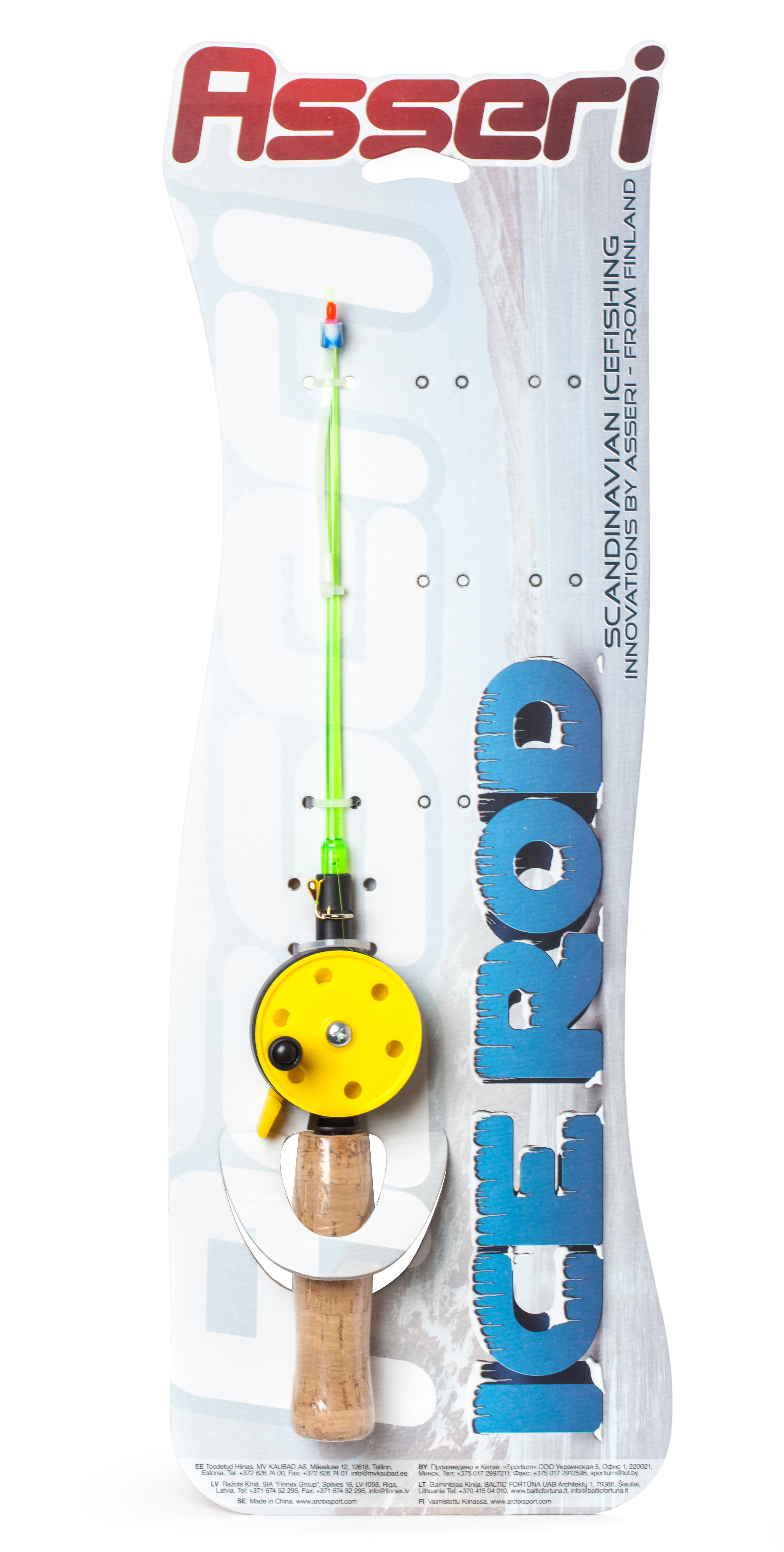 ASSERI ICE ROD SET WITH MORMYSHKA