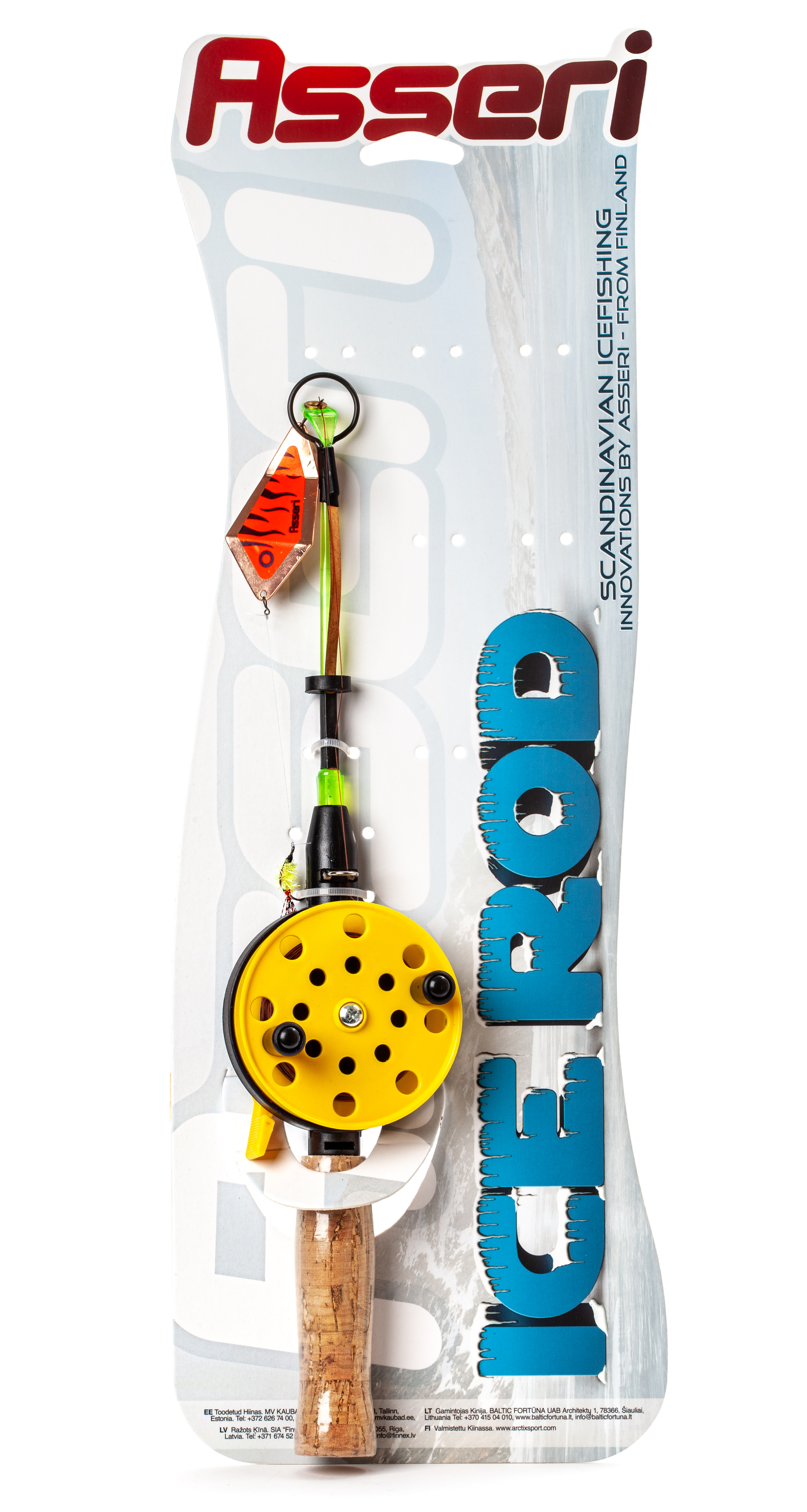ASSERI KIANTA ICE ROD SET WITH CHAR LURE