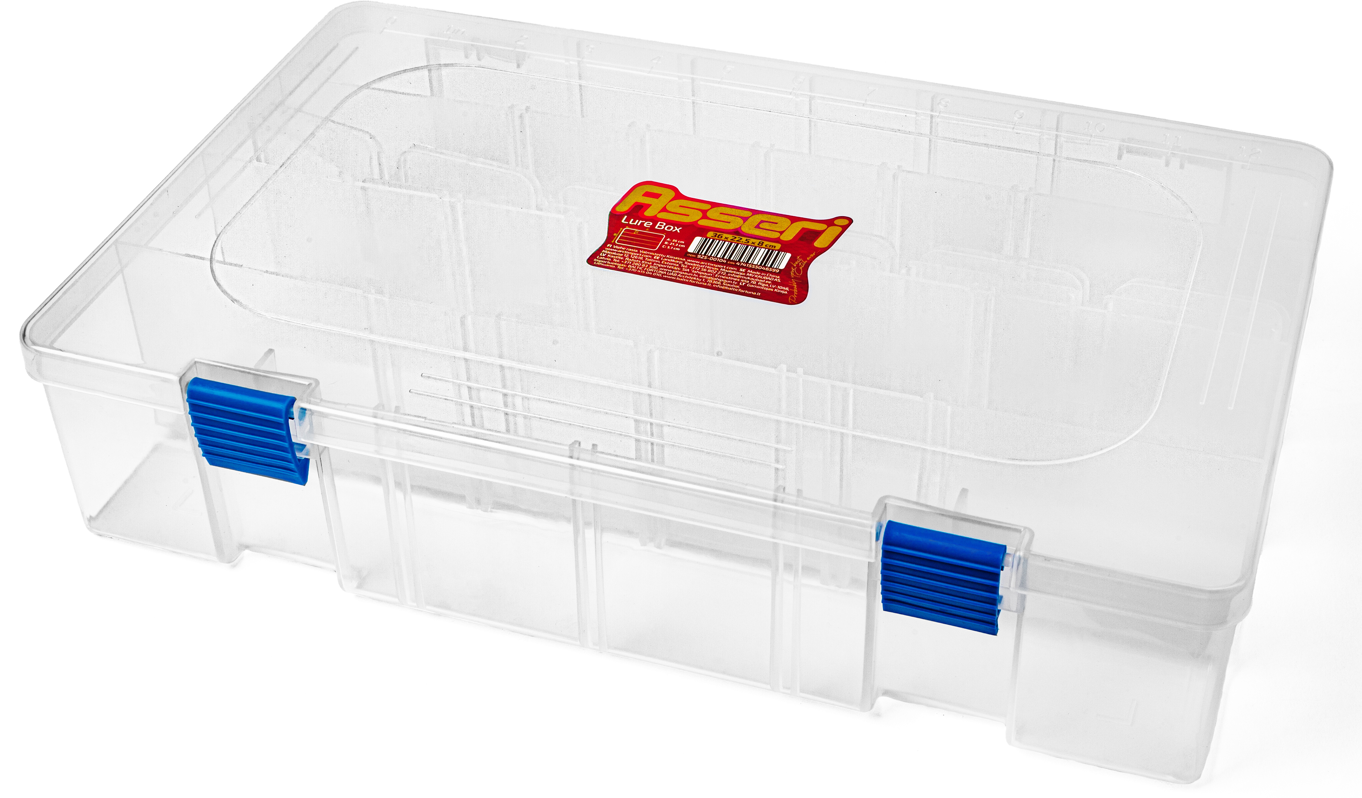 ASSERI LURE BOX 36x22,5x8 CM
