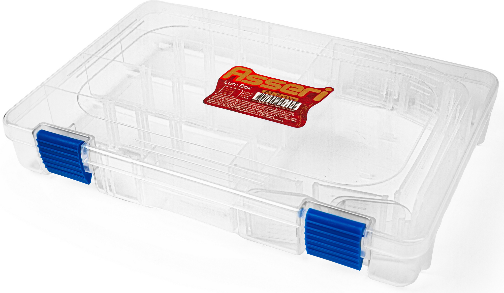 ASSERI LURE BOX 27,5x18x4,5 CM