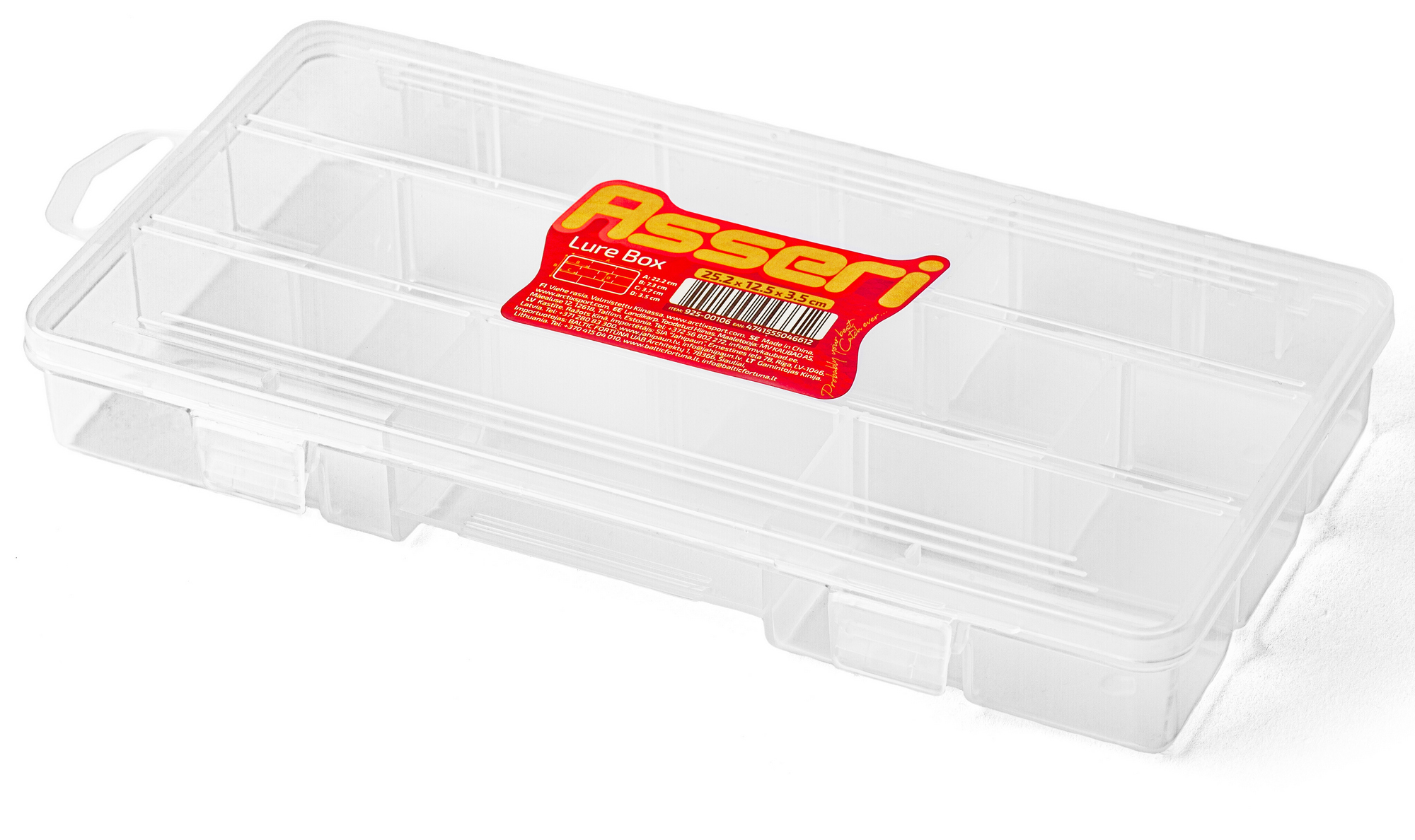 ASSERI LURE BOX 25,2x12,5x3,5 CM