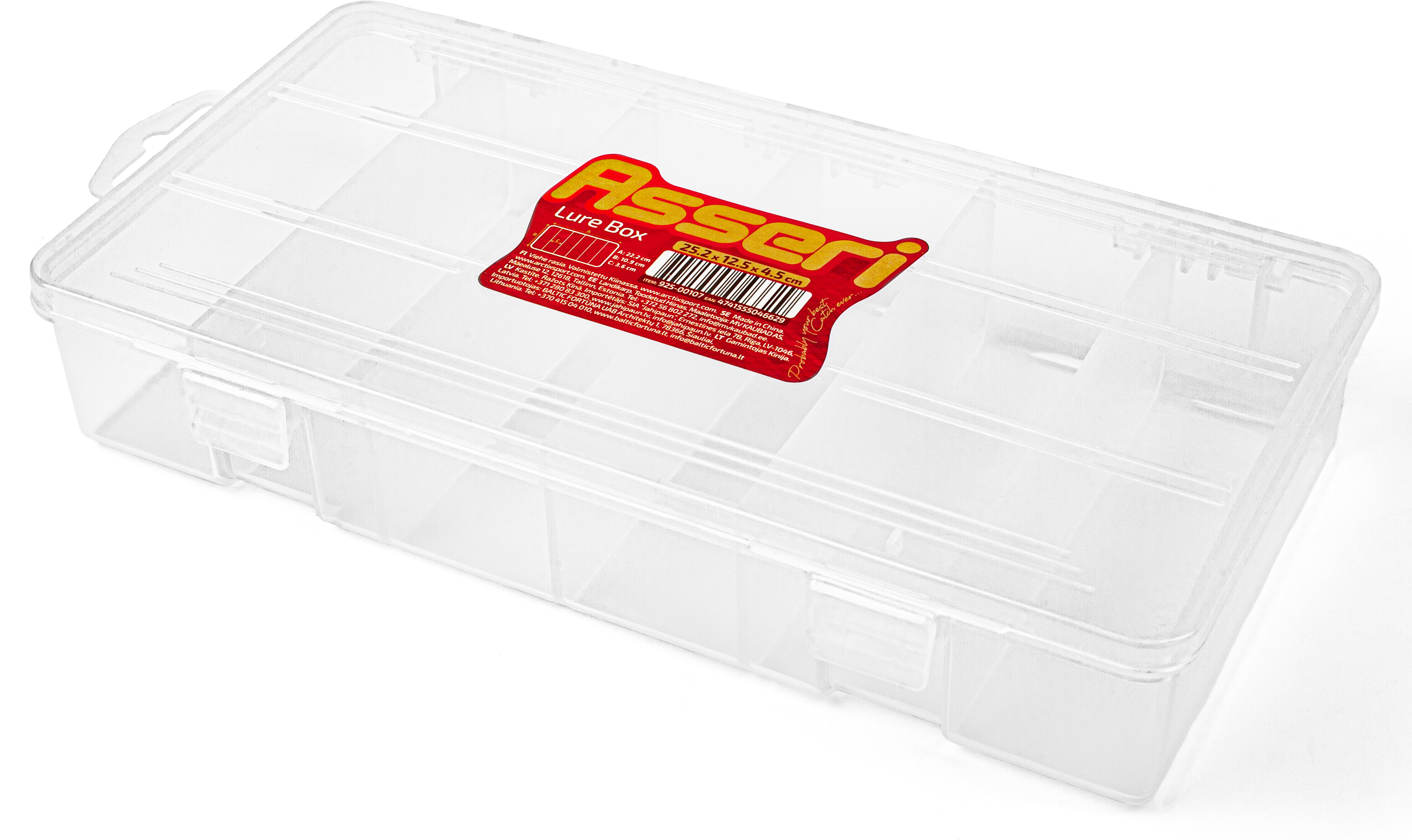 ASSERI LURE BOX 25,2x12,5x4,5 CM