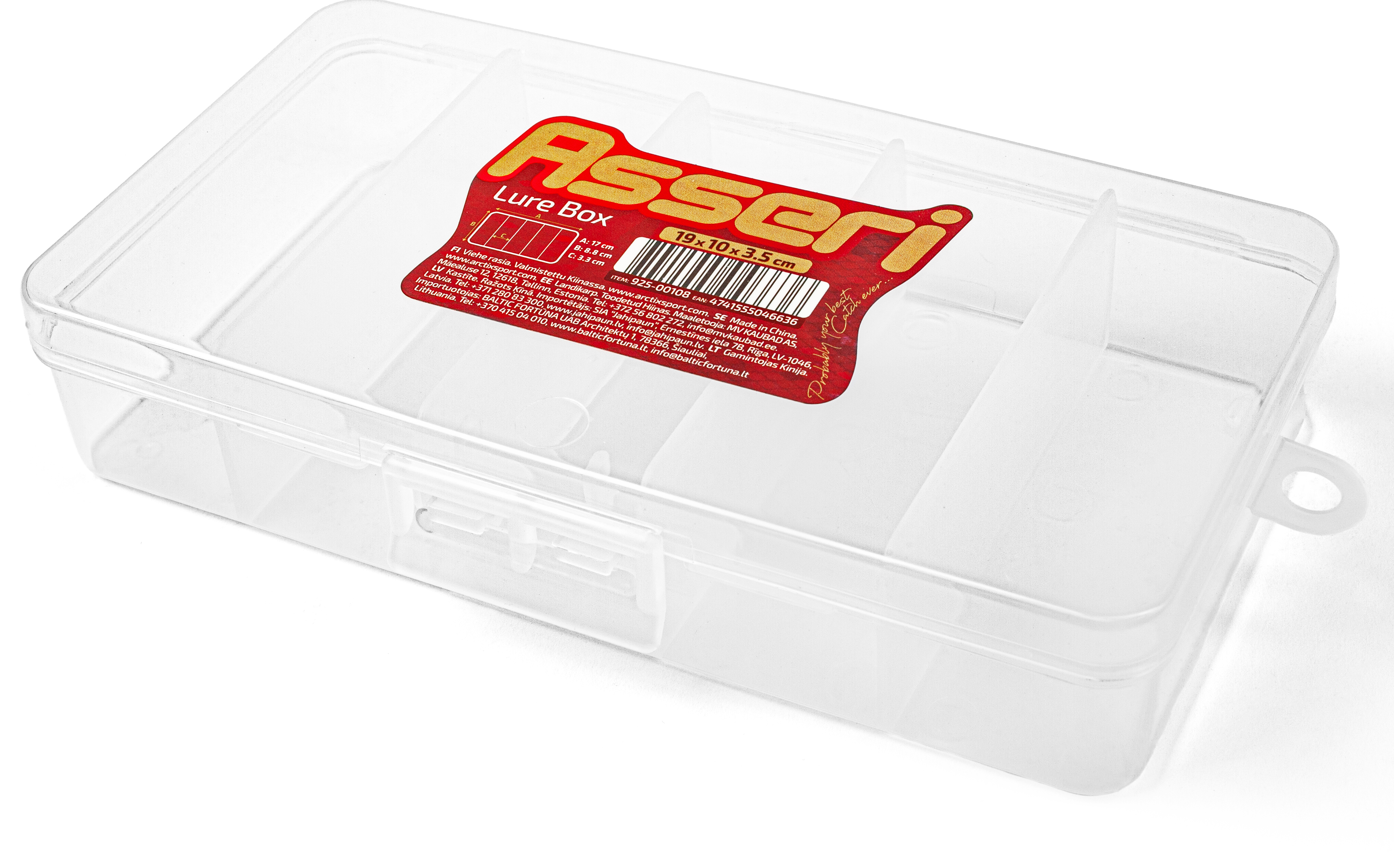 ASSERI LURE BOX 17x8,8x3,3 CM