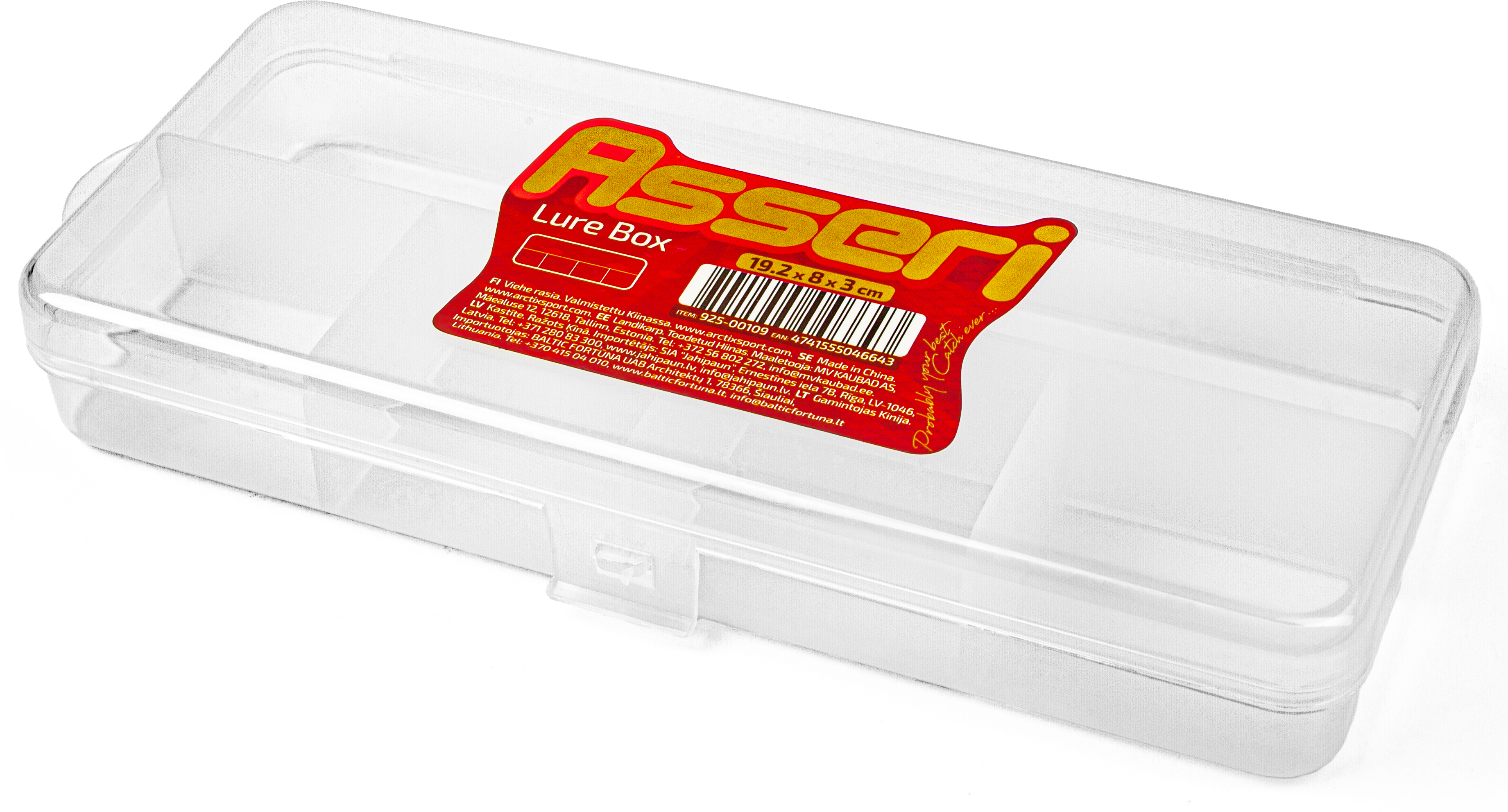 ASSERI LURE BOX 19,2x8x3 CM