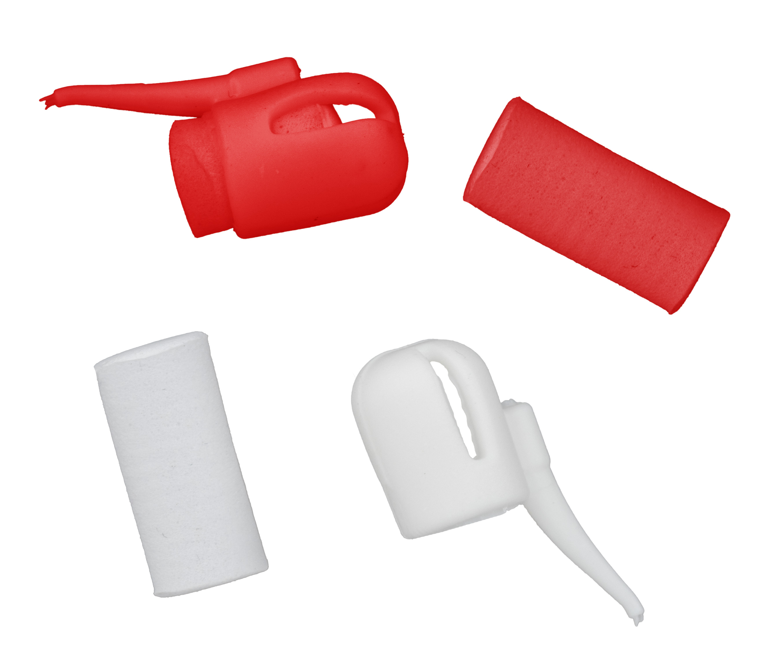 MIKADO ZIG ALIGNER SET RED/WHITE 4 PCS