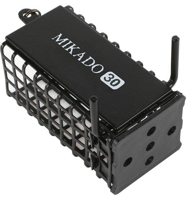 MIKADO FEEDER SQUARE W CLAW BLACK