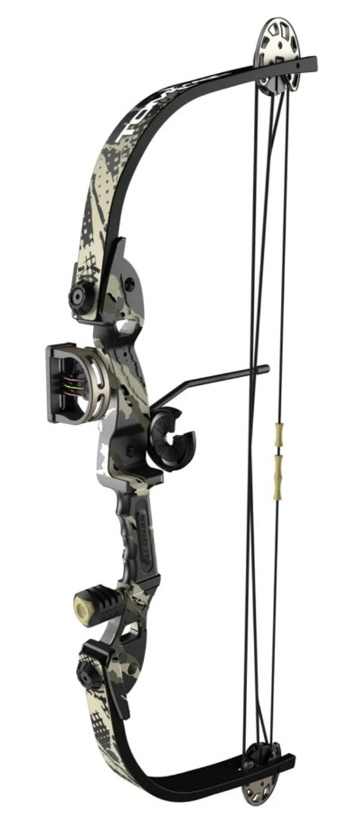 УКОМПЛЕКТОВАННЫЙ БЛОЧНЫЙ ЛУК BARNETT TOMCAT G3 CAMO