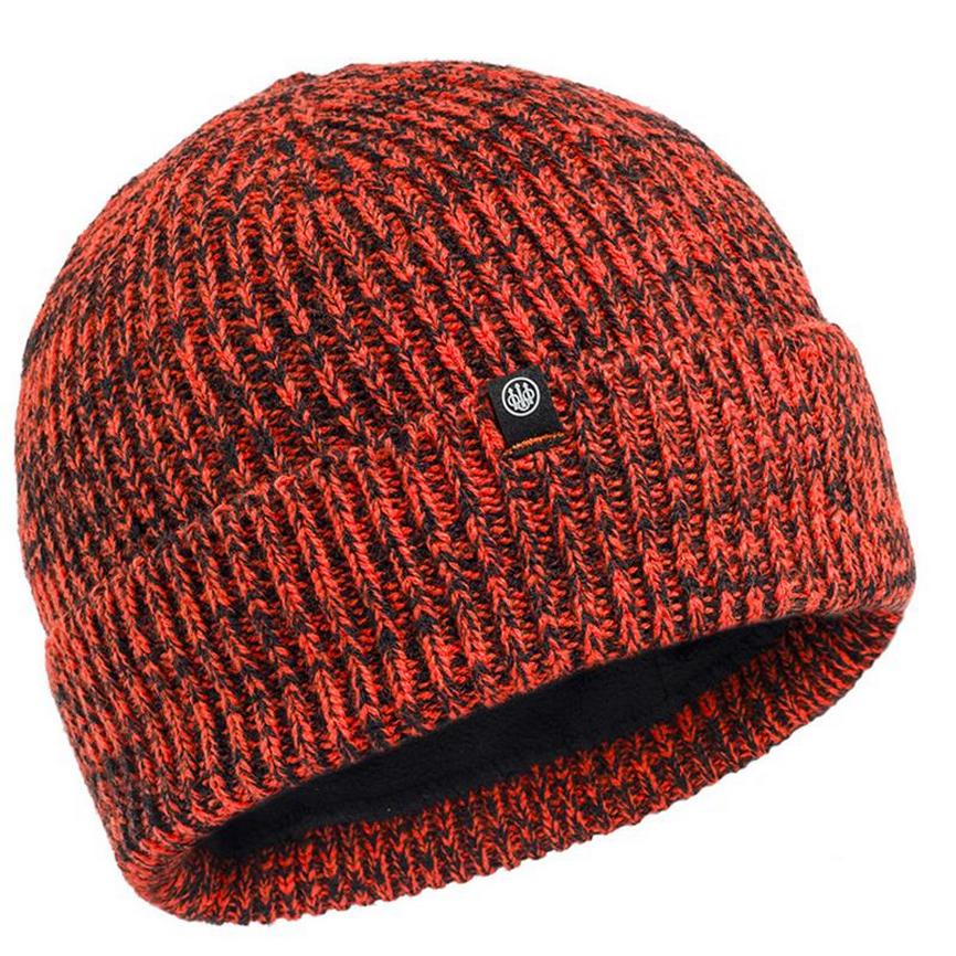ШАПКА BERETTA MARTEN BEANIE BLACK & ORANGE