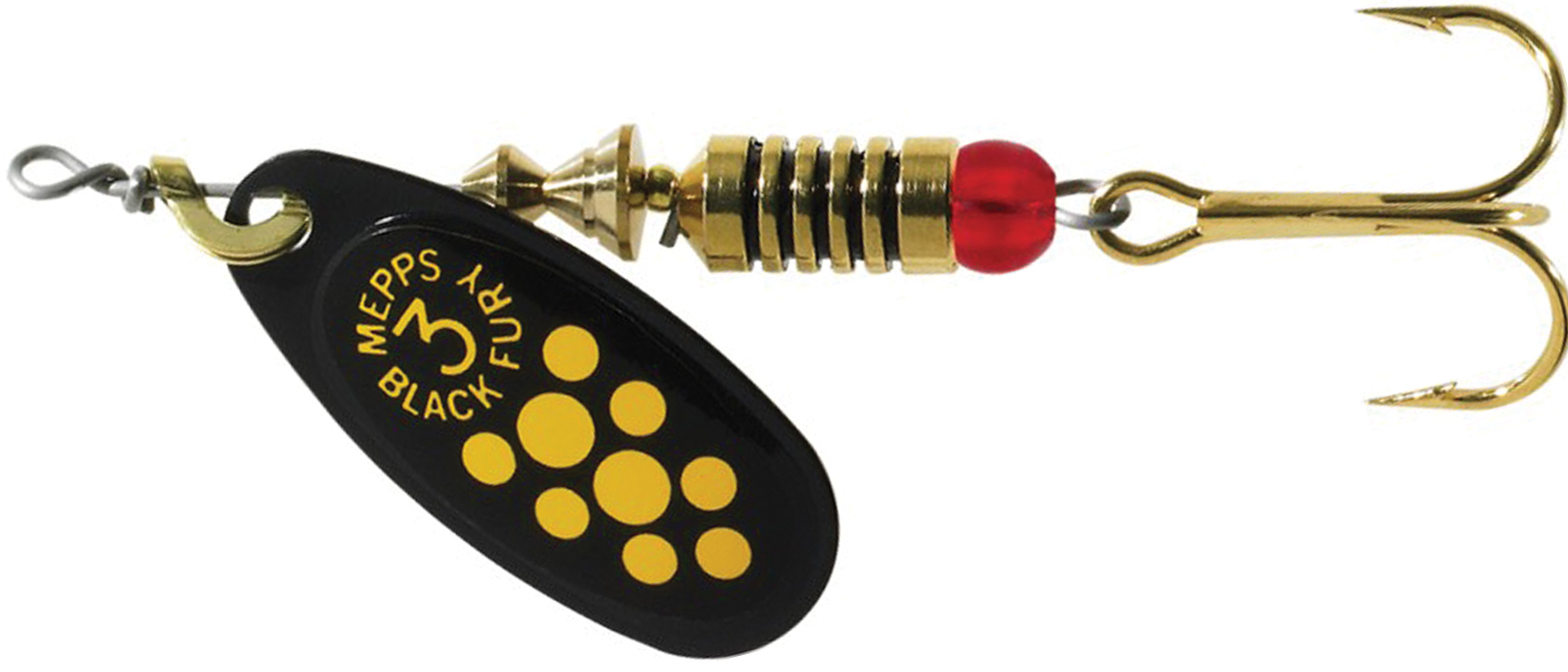 MEPPS BLACK FURY JAUNE SPINNER 4,5 G