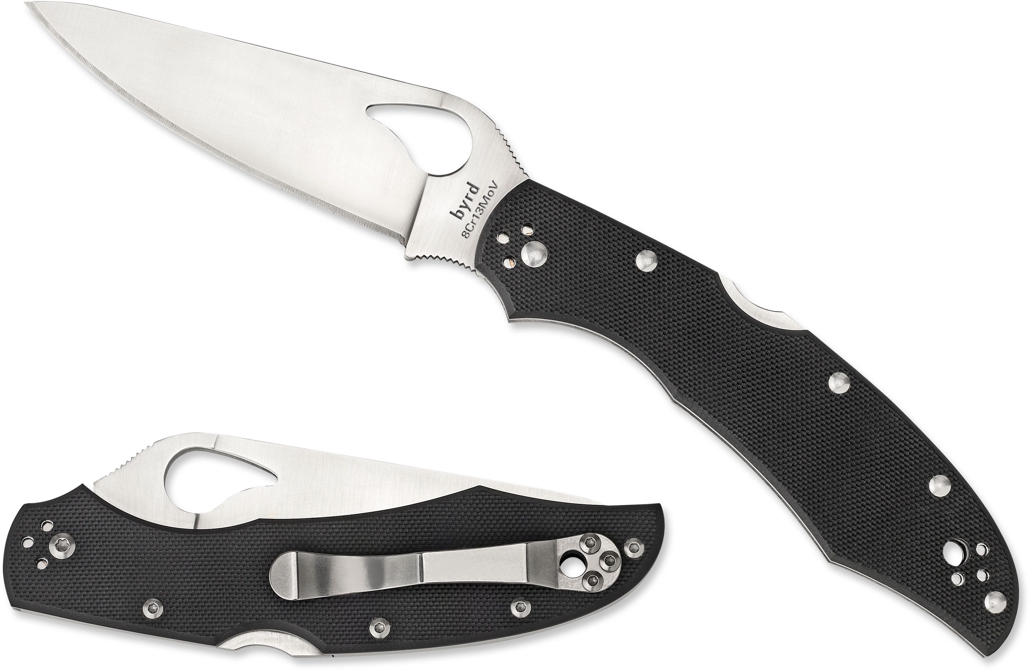 SPYDERCO BYRD CARA CARA 2 PE G-10 FOLDING KNIFE