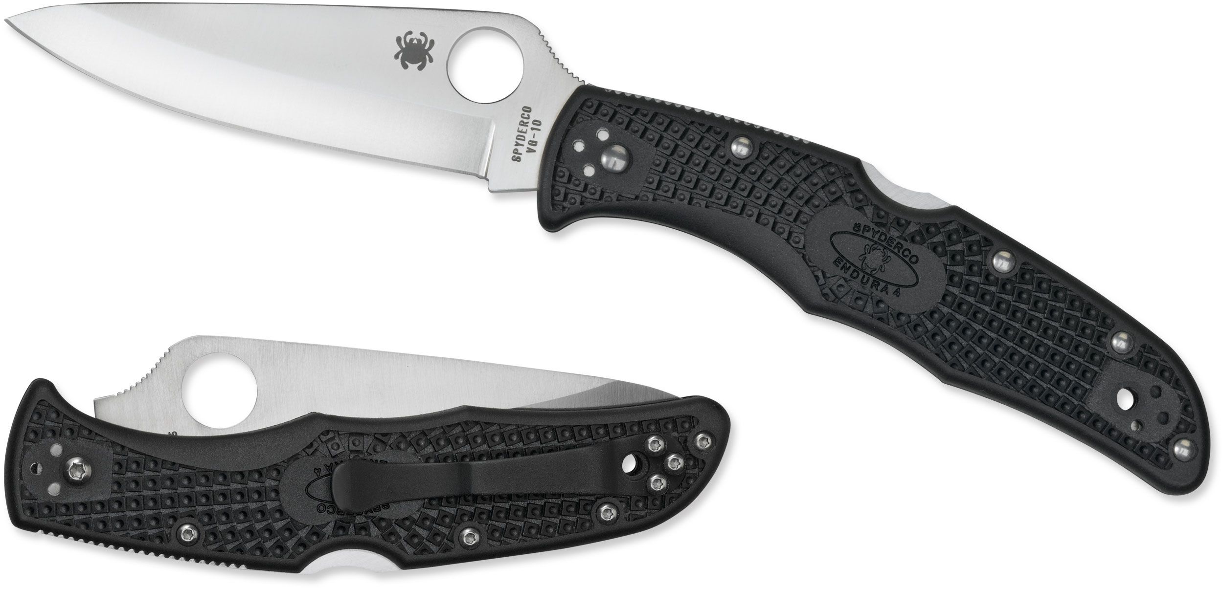 SPYDERCO ENDURA 4 FRN FOLDING KNIFE