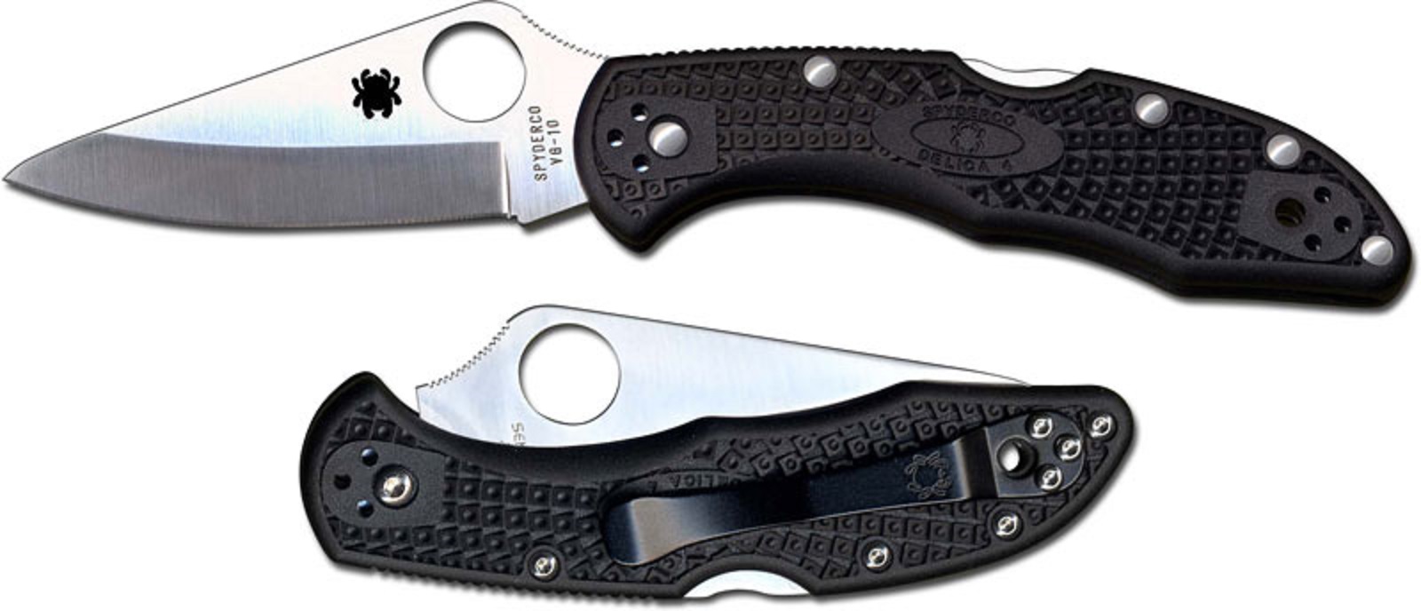 SPYDERCO DELICA 4 FOLDING KNIFE