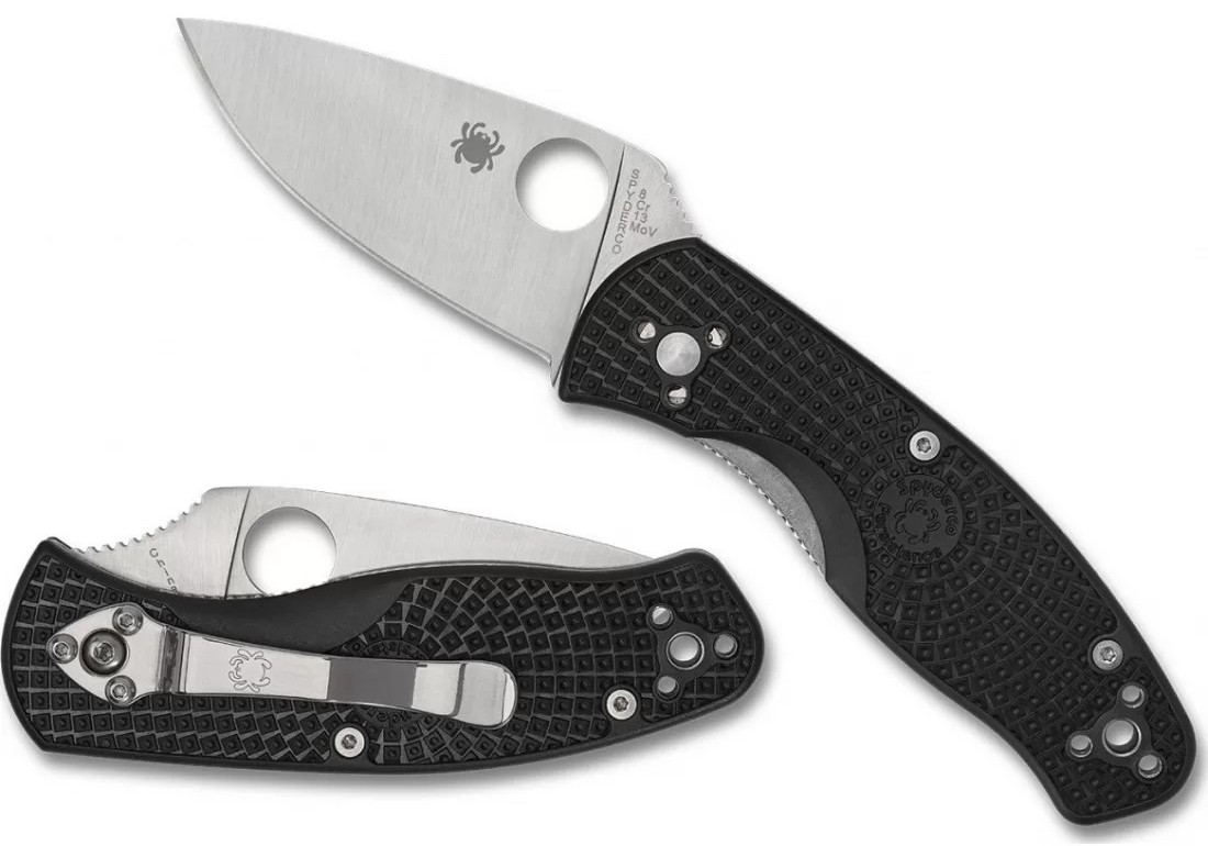 SPYDERCO PERSISTENCE LIGHTWEIGHT PLAINEDGE FOLDING KNIFE