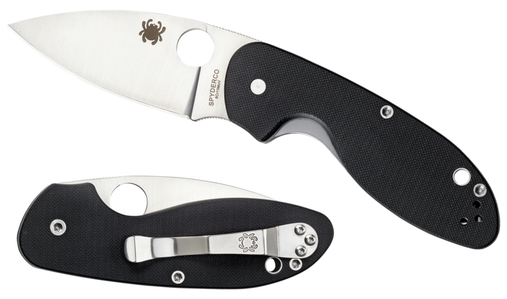 SPYDERCO EFFICIENT KNIFE PLAINEDGE G-10
