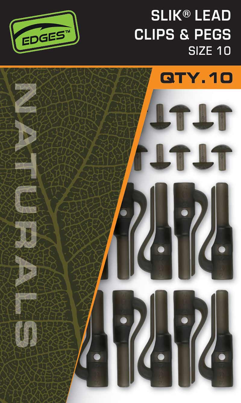 SILK LEAD CLIPS & PEG FOX EDGES NATURALS SIZE 10