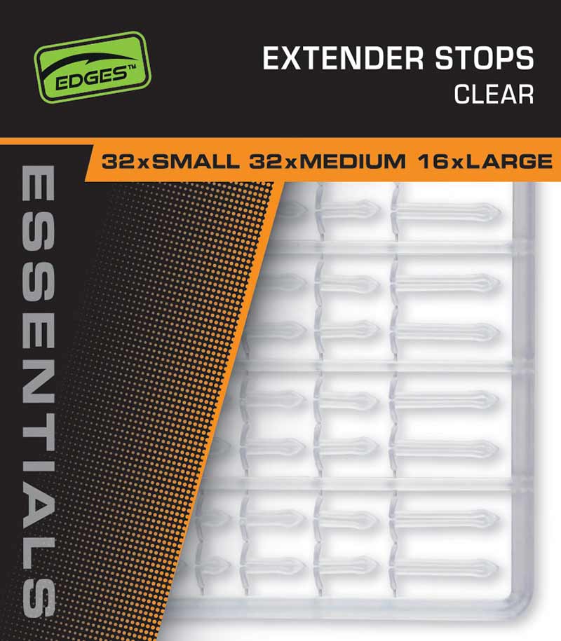 EXTENDER STOPS CLEAR FOX EDGES