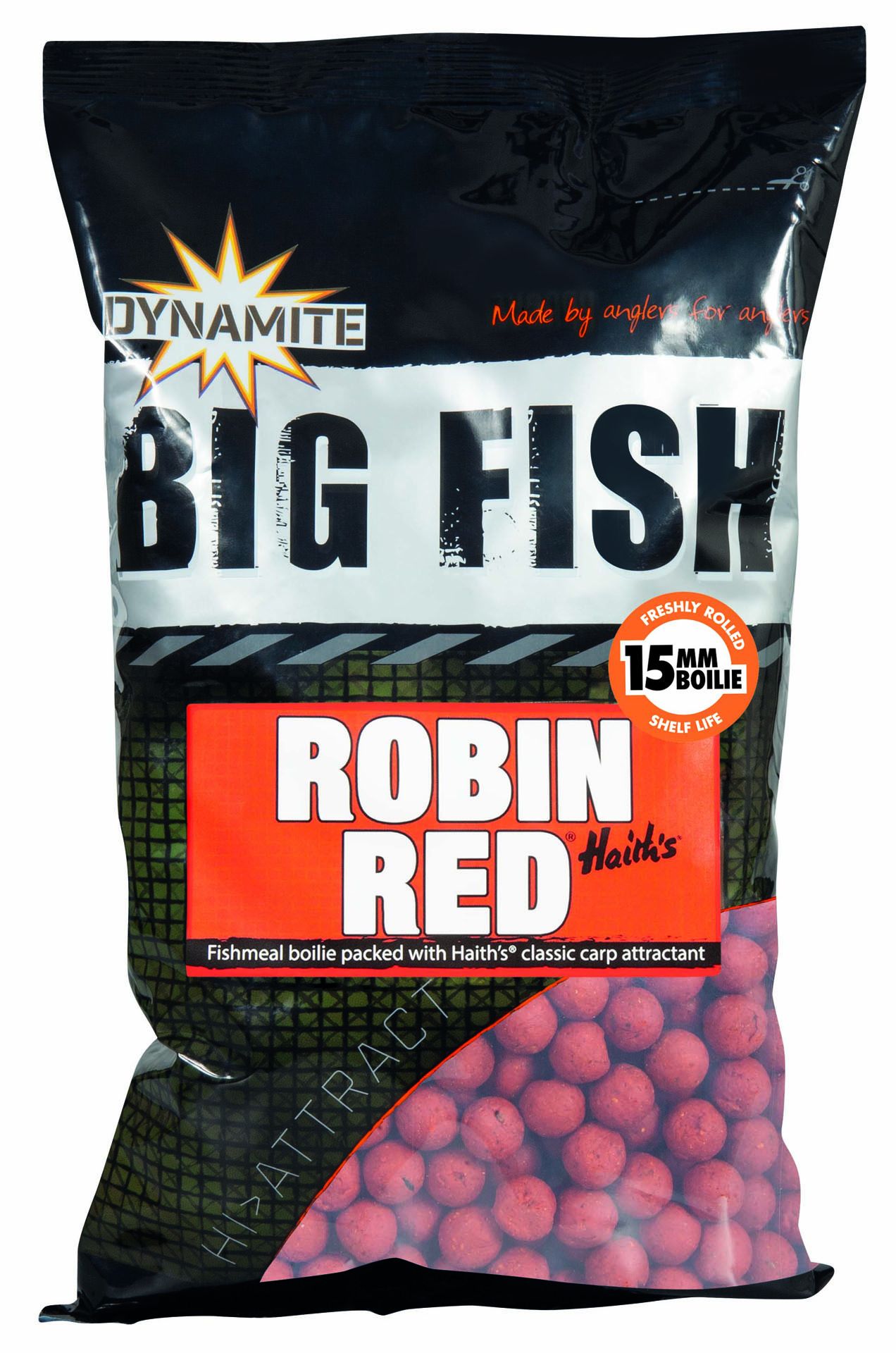 DYNAMITE BAITS ROBIN RED BOILIES 15 MM 1 KG
