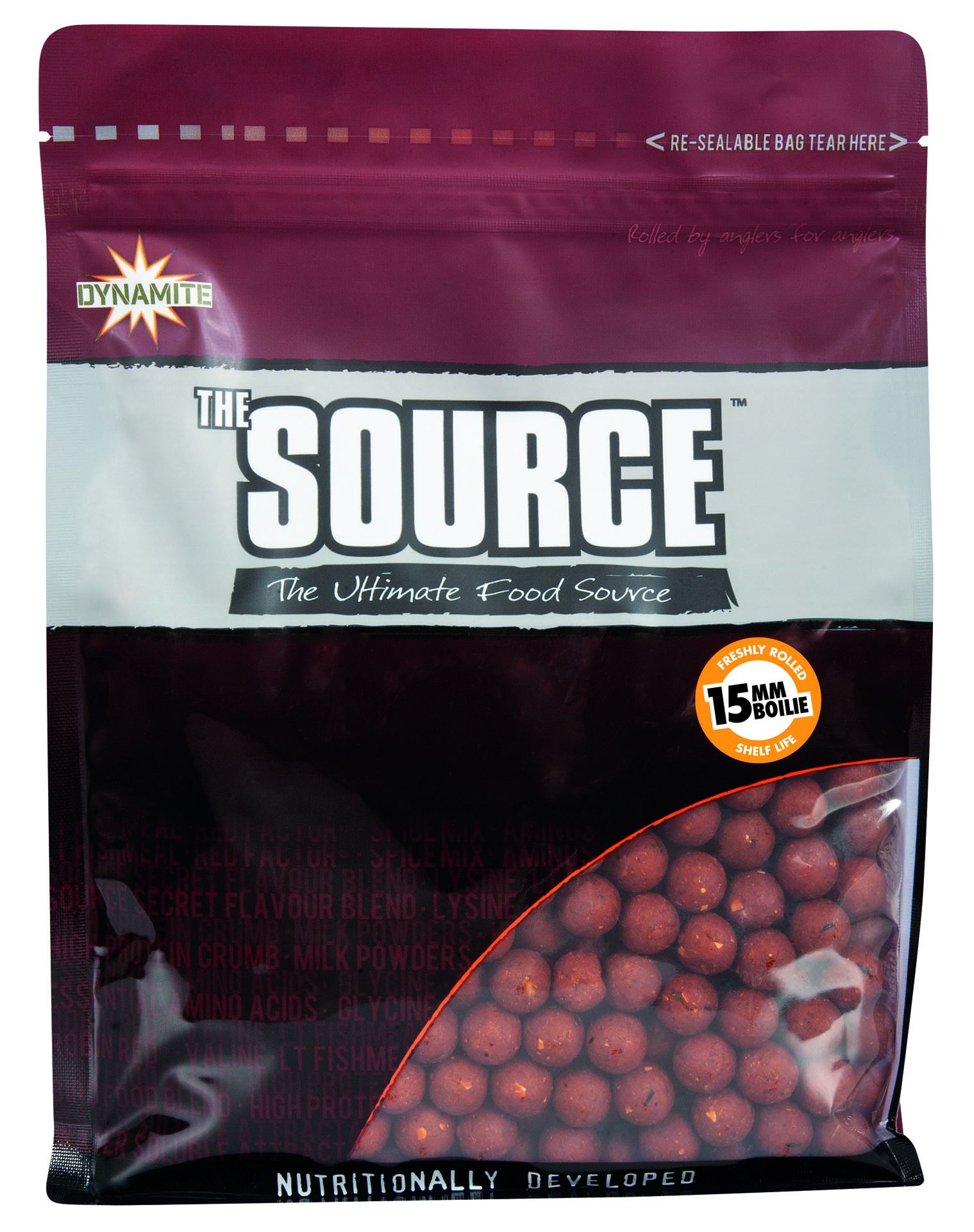 БОЙЛЫ DYNAMITE BAITS SOURCE 15 MM 1 KG