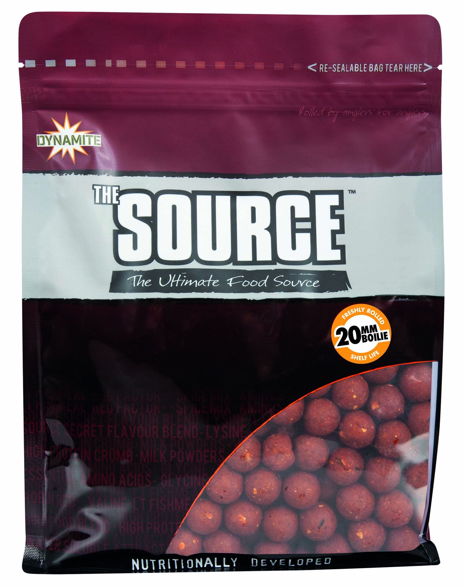 БОЙЛЫ DYNAMITE BAITS SOURCE 20 MM 1 KG