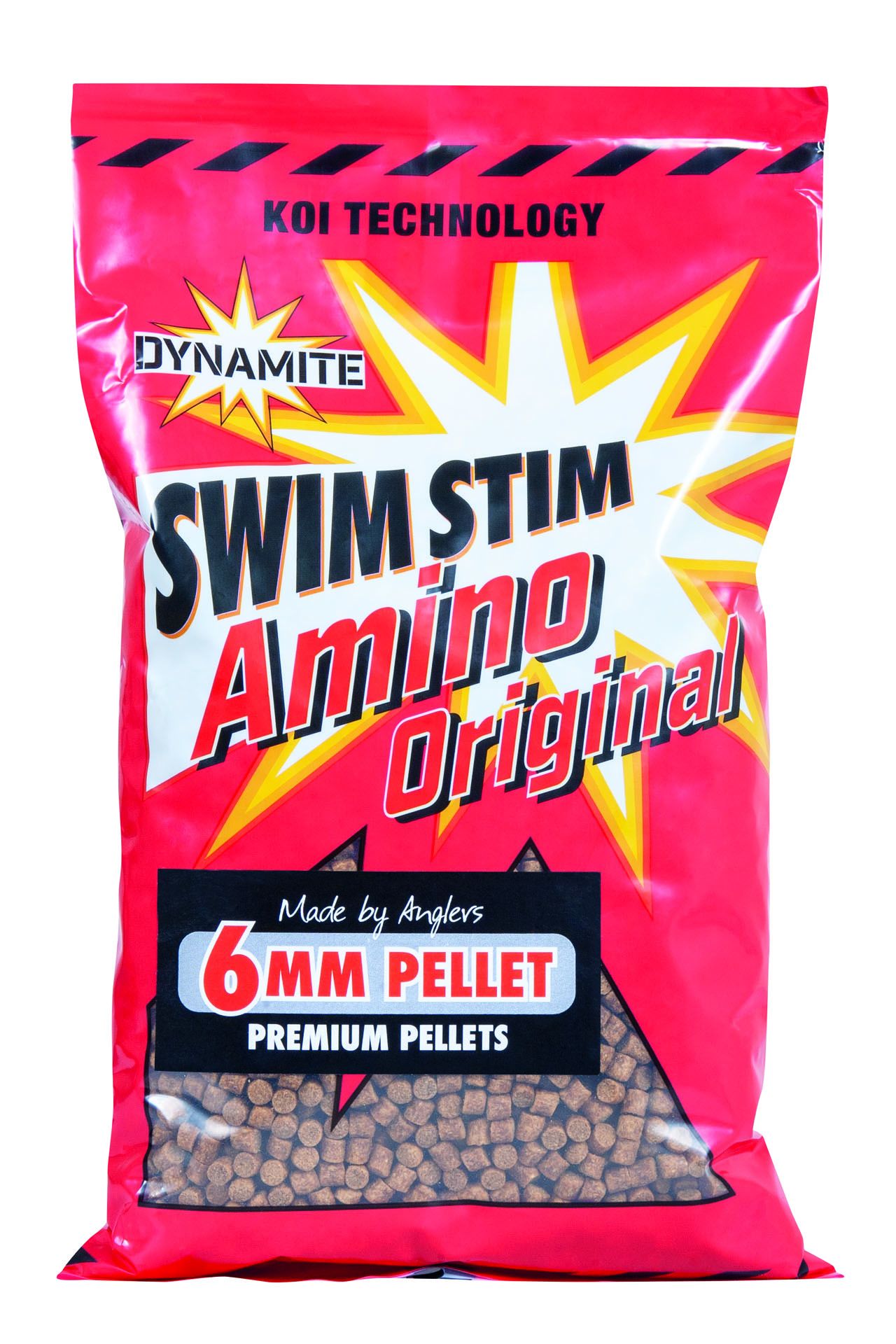 ПРИКОРМКА DYNAMITE BAITS SWIM STIM AMINO ORIGINAL PELLETS 6 MM 900 G