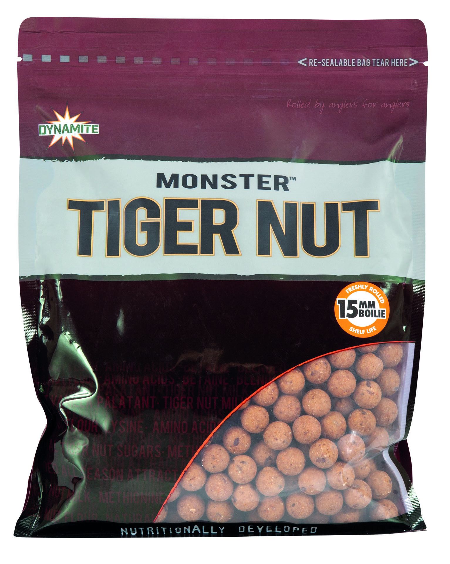 БОЙЛЫ DYNAMITE BAITS MONSTER TIGER NUT 15 MM 1 KG