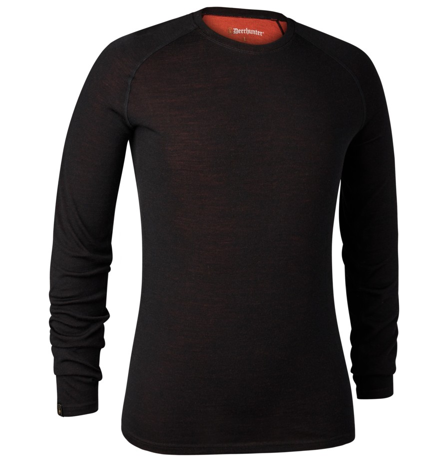ТЕРМОФУТБОЛКА DEERHUNTER QUINN MERINO BLACK OAK