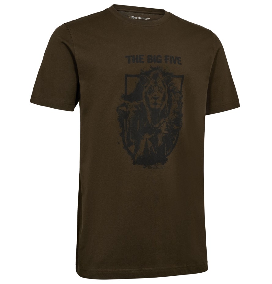 DEERHUNTER WESTON T-SHIRT FALLEN LEAF