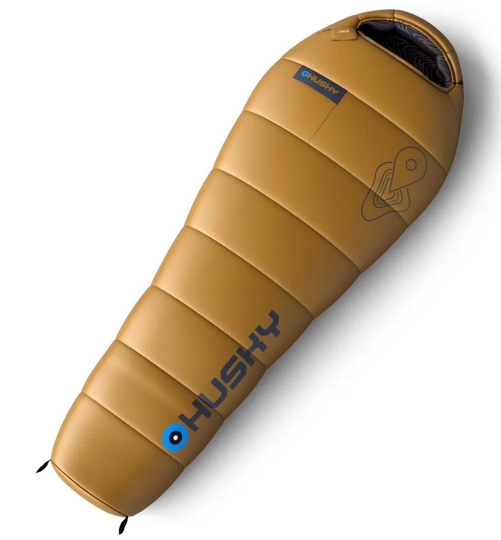 СПАЛЬНЫЙ МЕШОК HUSKY -10+5 JUNIOR MUSTARD
