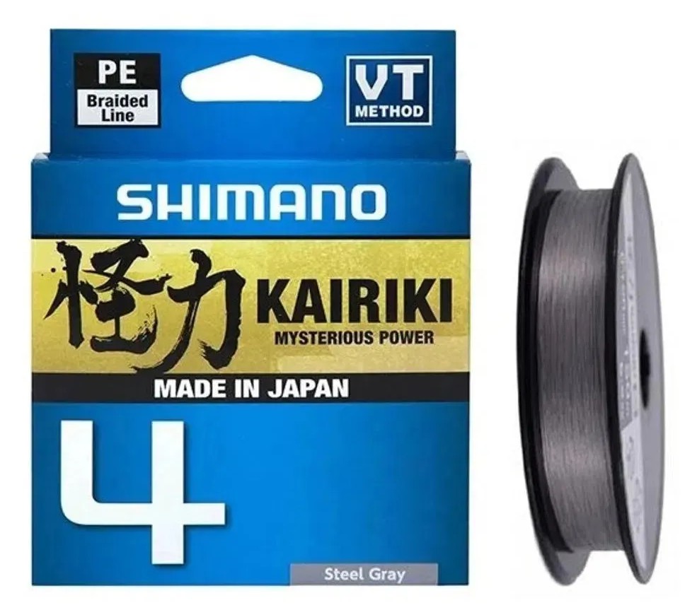 ШНУР SHIMANO KAIRIKI 4 150 M STEEL GREY