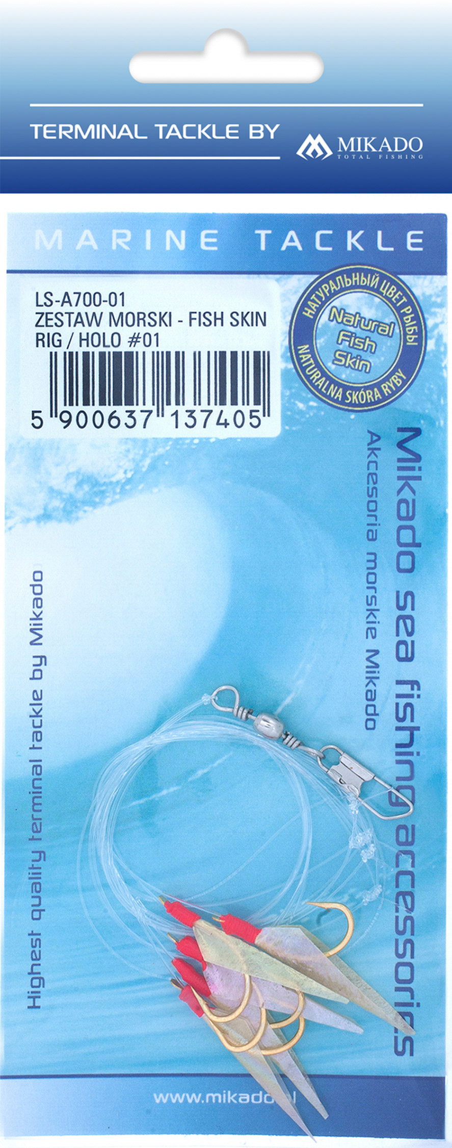 MIKADO FISH SKIN RIG SEA SET #4