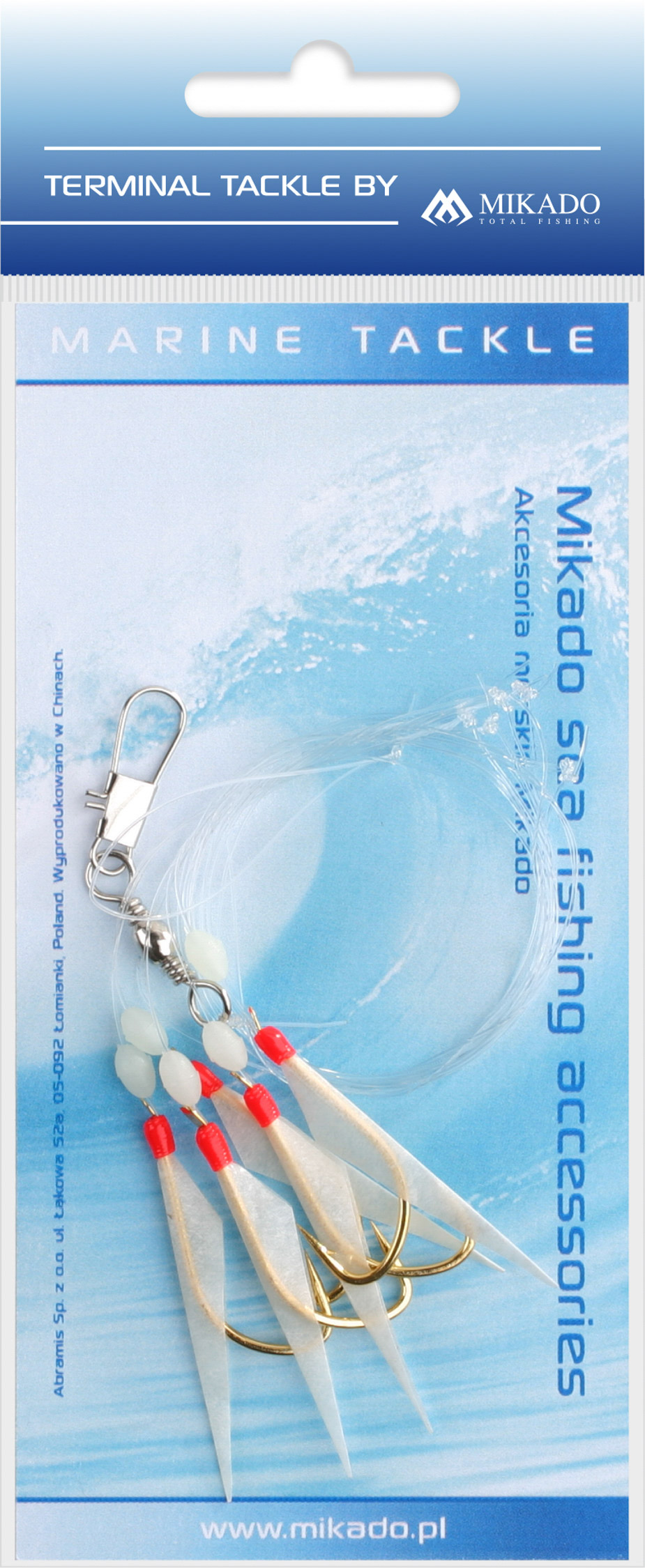 MIKADO FISH SKIN RIG SEA SET #2/0