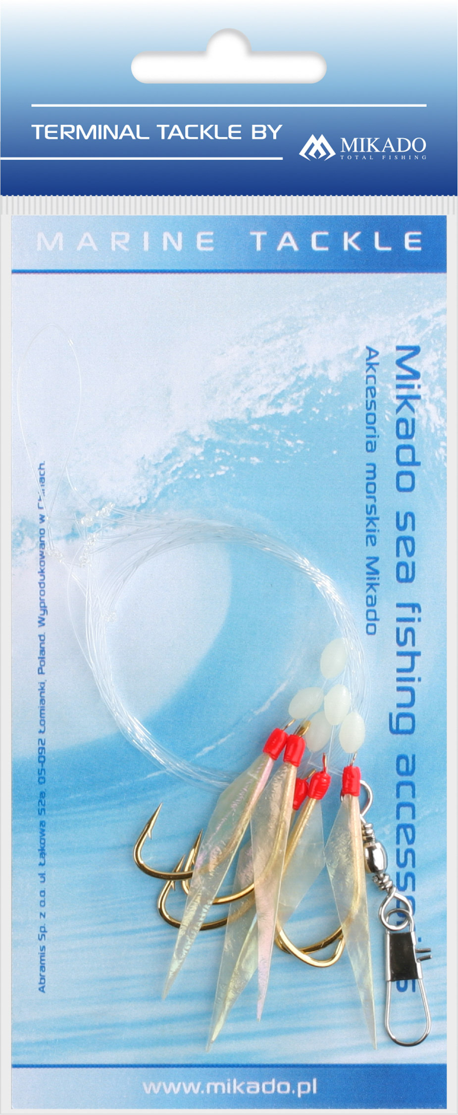 MIKADO FISH SKIN RIG SEA SET #2/0