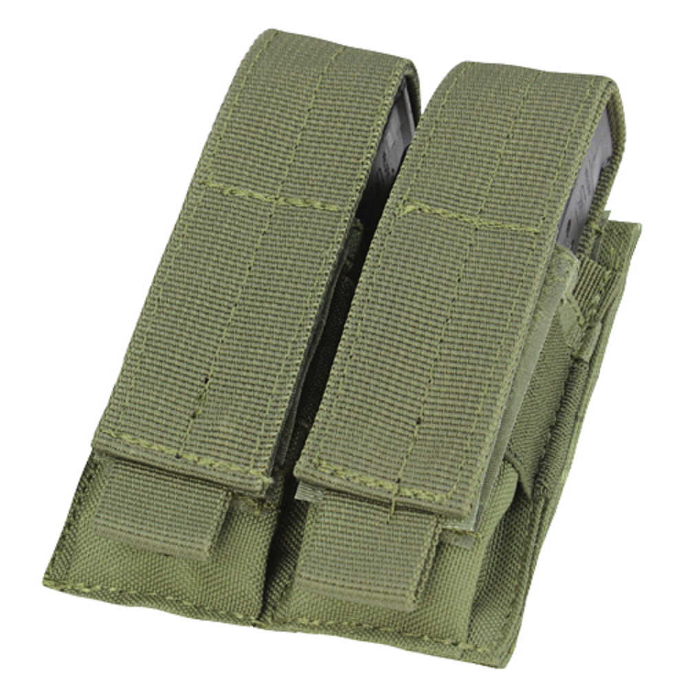 КАРМАН ДЛЯ МАГАЗИНОВ CONDOR DOUBLE PISTOL MAG POUCH OLIVE DRAB