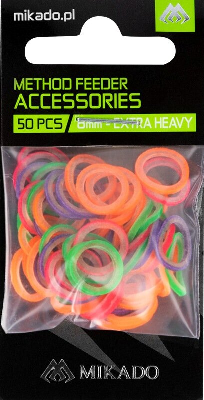 РЕЗИНОВЫЙ СТОПОР MIKADO METHOD FEEDER EXTRA HEAVY BAIT BANDS MIXED