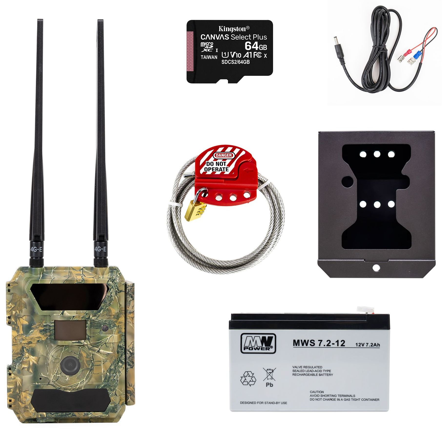 КОМПЛЕКТ ОХОТНИЧЬЕЙ КАМЕРЫ PNI HUNTING 400C PRO 24MP KT-1